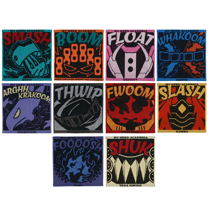 Ichiban Kuji My Hero Academia Conflicting Feelings - H Prize Character Motif Jacquard Towel Complete Set of 10 Types