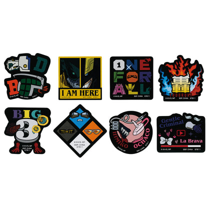 Ichiban Kuji My Hero Academia Conflicting Feelings - J Prize Sticker Set Complete Set of 8 Types