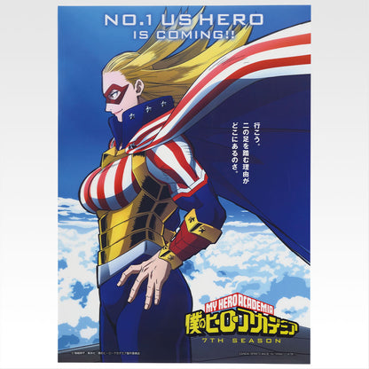 Ichiban Kuji My Hero Academia On Top of Happiness - H Prize Clear Poster Complete Set of 8 Types