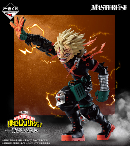 Ichiban Kuji My Hero Academia Spun Together Feelings - D Prize Katsuki Bakugo MASTERLISE Figure This is our Story!!!