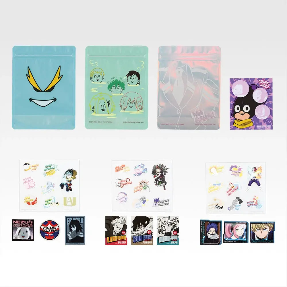 Ichiban Kuji My Hero Academia Spun Together Feelings - G Prize Stationery Items Complete Set of 7 Types