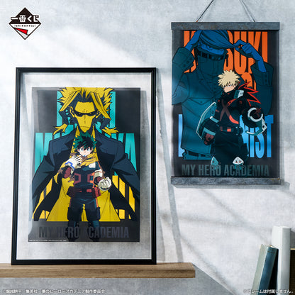 Ichiban Kuji My Hero Academia The Power of Weaving - F Prize Clear Poster Complete Set of 9 Types