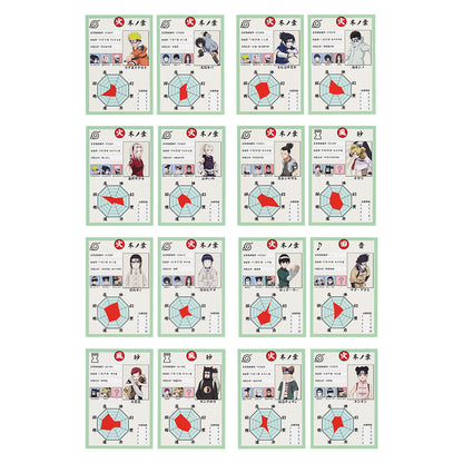 Ichiban Kuji Naruto Chunin Exam Edition - H Prize Clear Case Stand Complete Set of 8 Types