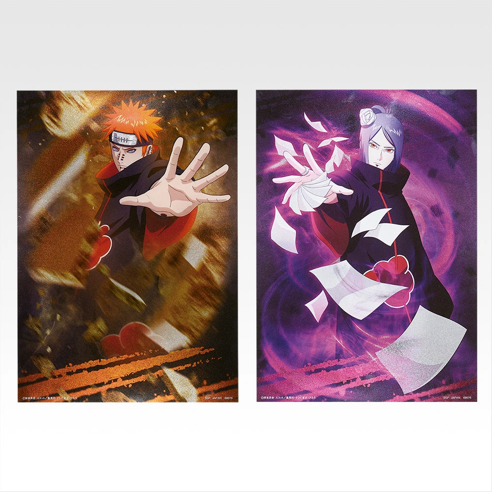 Ichiban Kuji Naruto Shippuden Kazekage Rescue Arc - I Prize Visual Sheet Set Complete Set of 12 Types