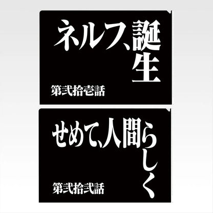 Ichiban Kuji Neon Genesis Evangelion 30th Anniversary - G Prize Clear File Set Complete Set of 13 Types