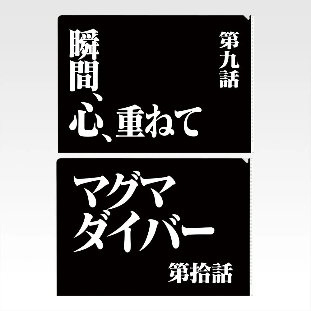 Ichiban Kuji Neon Genesis Evangelion 30th Anniversary - G Prize Clear File Set Complete Set of 13 Types