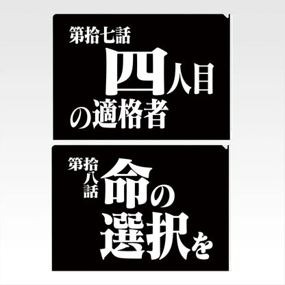 Ichiban Kuji Neon Genesis Evangelion 30th Anniversary - G Prize Clear File Set Complete Set of 13 Types