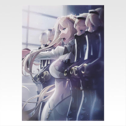 Ichiban Kuji Nier Automata Ver 1.1a Glory to Humanity - F Prize Clear Poster Complete Set of 12 Types