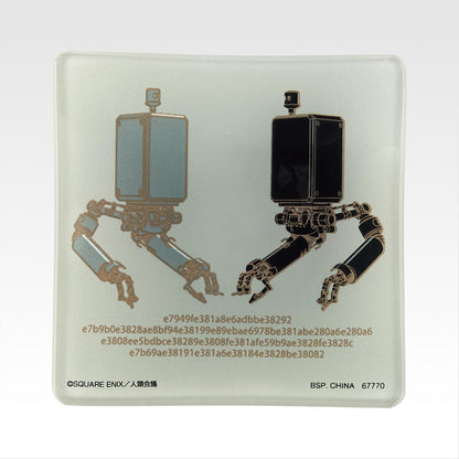 Ichiban Kuji Nier Automata Ver 1.1a Glory to Humanity - G Prize Glass Plate Complete Set of 6 Types