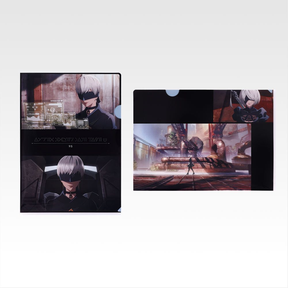Ichiban Kuji Nier Automata Ver 1.1a Glory to Humanity - H Prize Clear File Set Complete Set of 12 Types