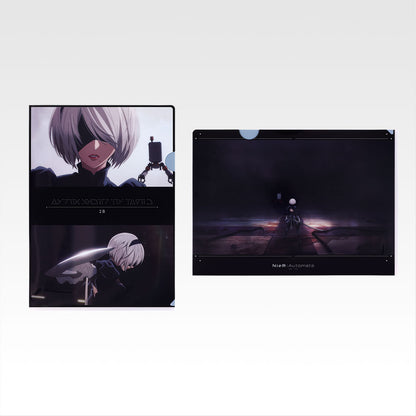 Ichiban Kuji Nier Automata Ver 1.1a Glory to Humanity - H Prize Clear File Set Complete Set of 12 Types