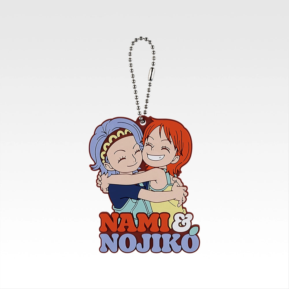 Ichiban Kuji One Piece Dramatic Memories - I Prize Rubber Keychains Complete Set of 8 Types