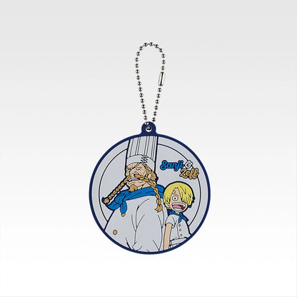 Ichiban Kuji One Piece Dramatic Memories - I Prize Rubber Keychains Complete Set of 8 Types