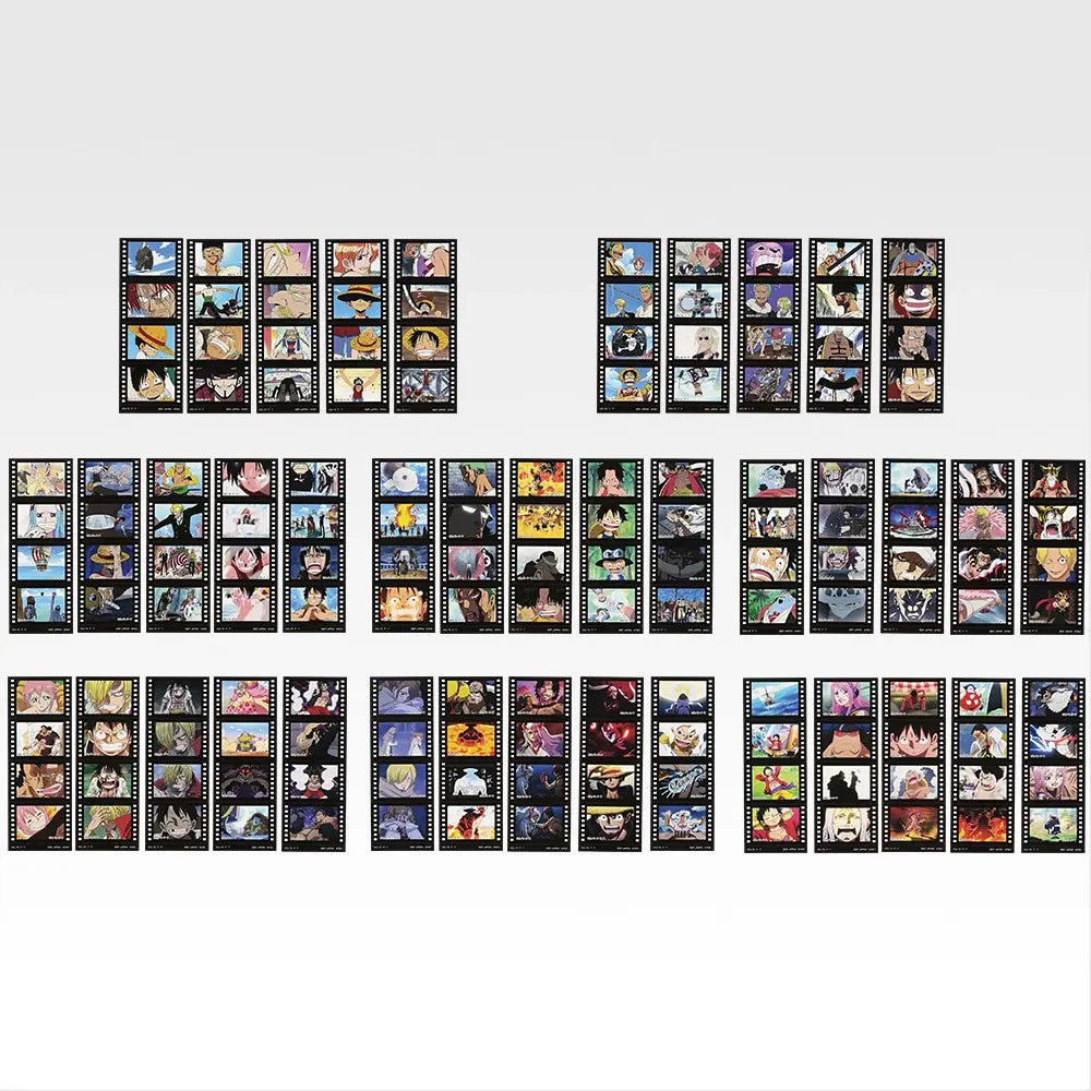 Ichiban Kuji One Piece Dramatic Memories - J Prize Stickers Complete Set of 8 Types