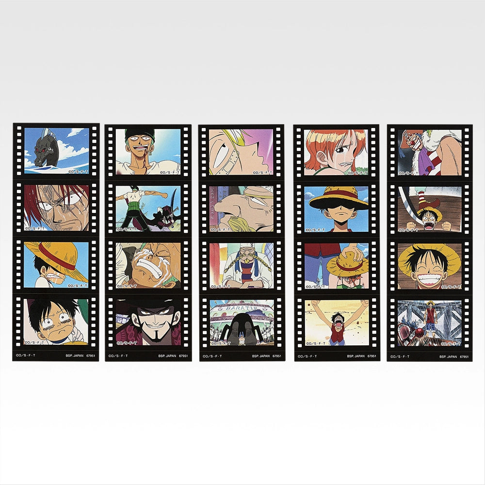 Ichiban Kuji One Piece Dramatic Memories - J Prize Stickers Complete Set of 8 Types