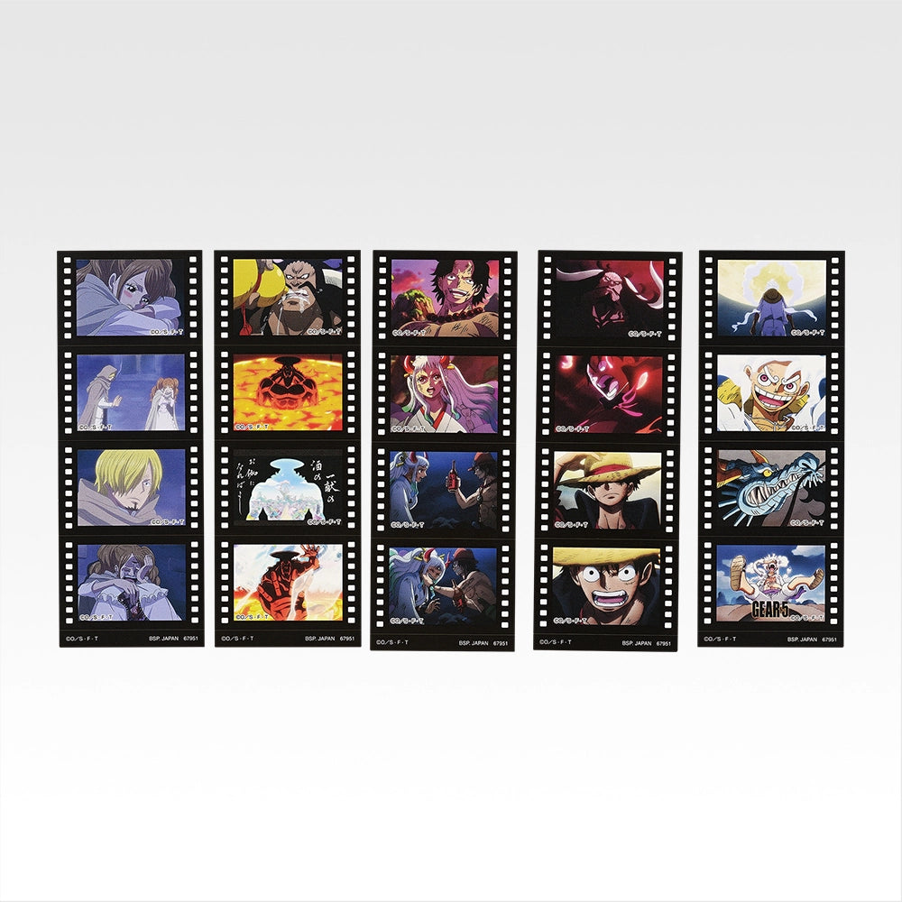 Ichiban Kuji One Piece Dramatic Memories - J Prize Stickers Complete Set of 8 Types
