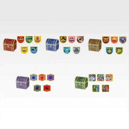 Ichiban Kuji One Piece Elbaf Arc Giant Bash!! Vol.1 - G Prize Treasure Chest Sticker Set