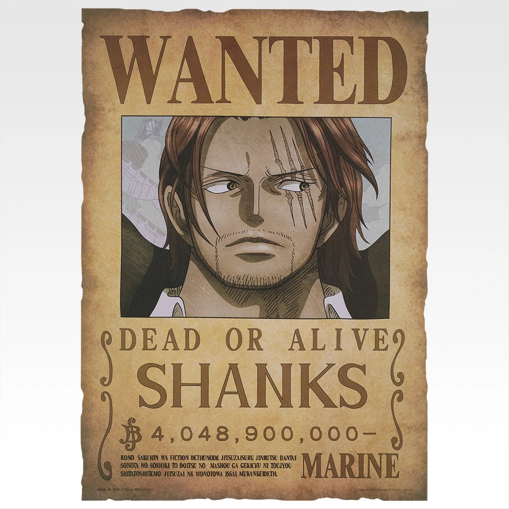 Ichiban Kuji One Piece Elbaf Arc Giant Bash!! Vol.1 - J Prize Wanted Poster Giant Vol.1 Complete Set of 9 Types