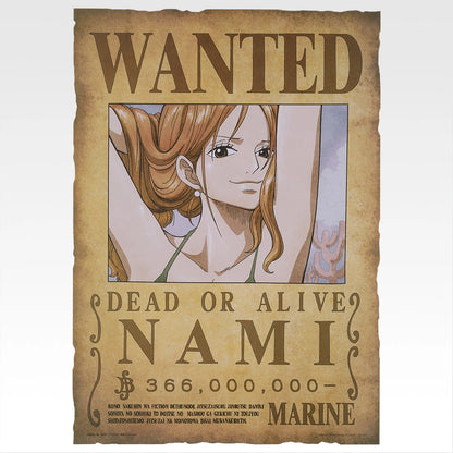 Ichiban Kuji One Piece Elbaf Arc Giant Bash!! Vol.1 - J Prize Wanted Poster Giant Vol.1 Complete Set of 9 Types