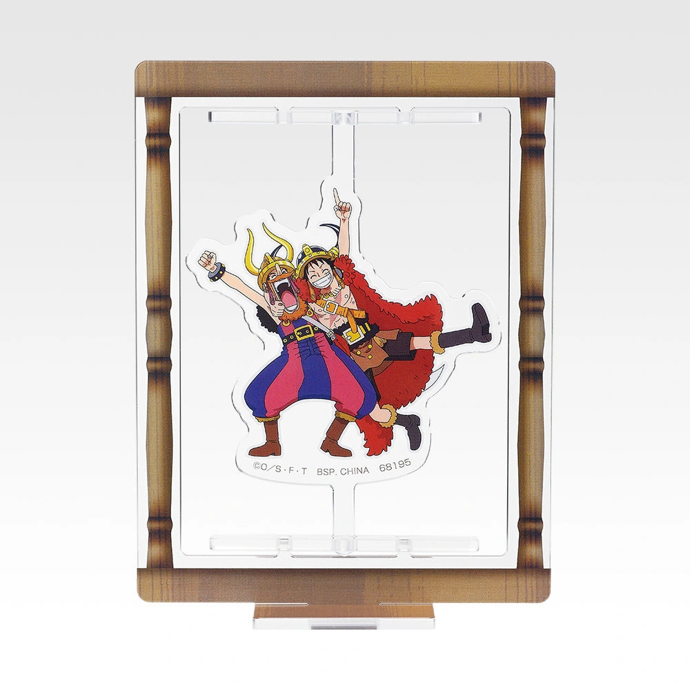 Ichiban Kuji One Piece Elbaf Arc Giant Bash!! Vol. 2 - G Prize Permanent Pointer Acrylic Stand Duo Set
