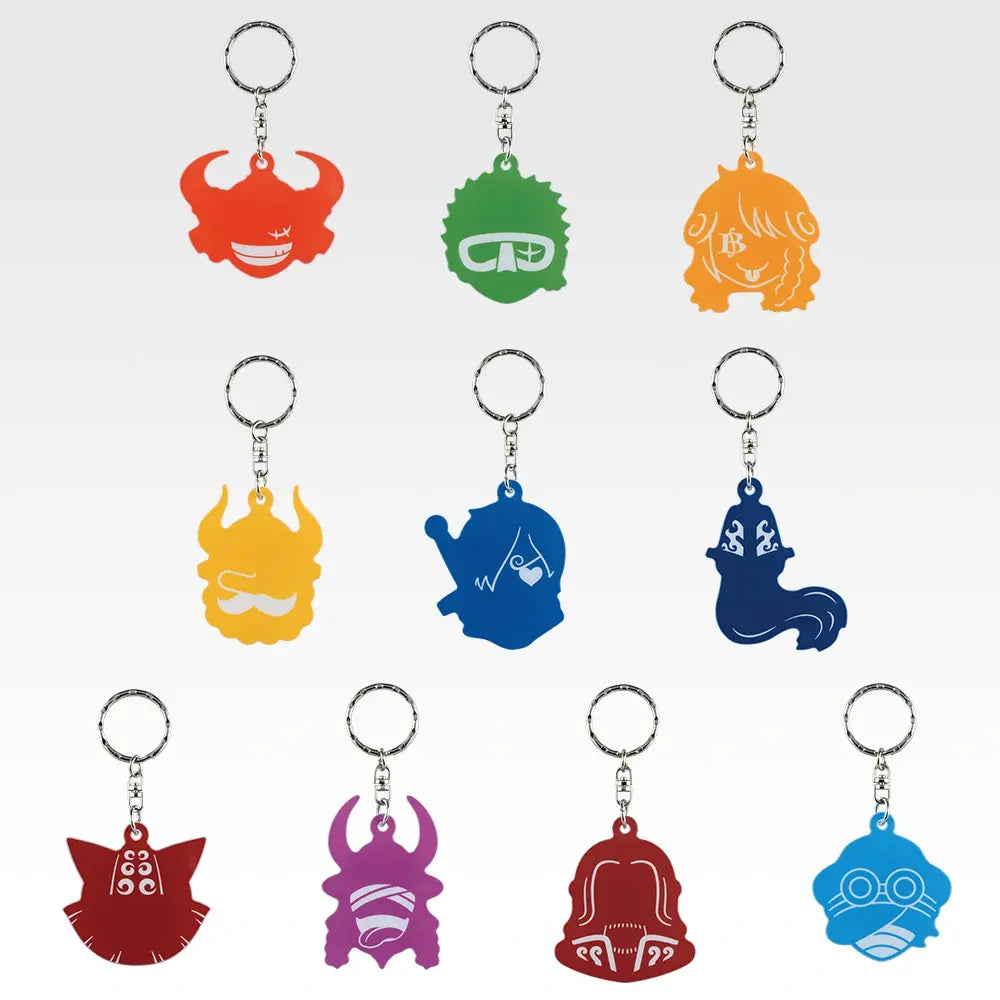 Ichiban Kuji One Piece Elbaf Arc Giant Bash!! Vol. 2 - I Prize Elbaf Acrylic Charm Complete Set Of 10 Types