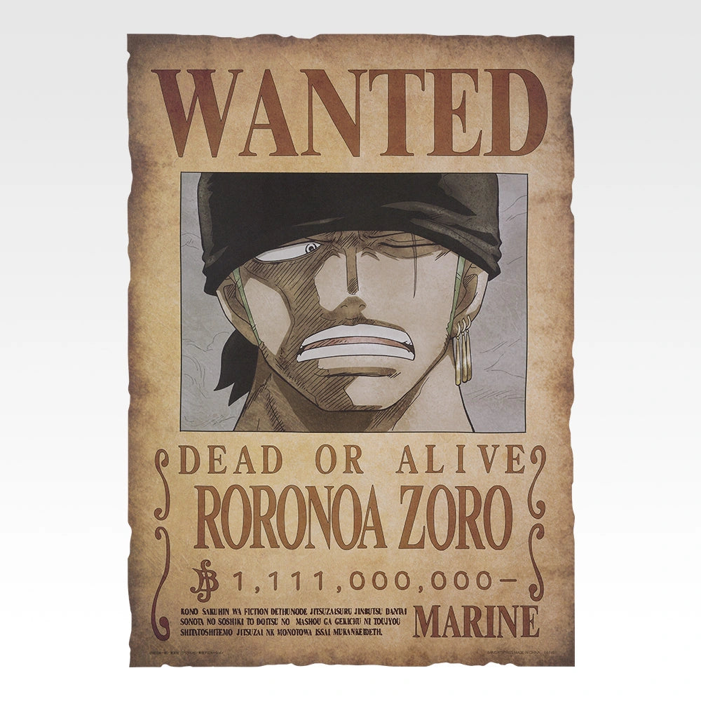 Ichiban Kuji One Piece Elbaf Arc Giant Bash!! Vol. 2 - J Prize Wanted Poster GIANT Vol. 2 (10 Types)