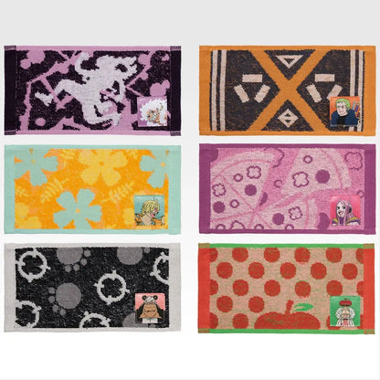 Ichiban Kuji One Piece Future Island Egghead Burst of Energy - G Prize Half Jacquard Towel Complete Set of 6 Types