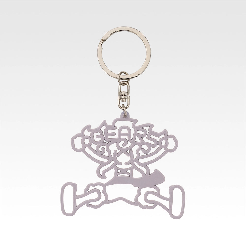 Ichiban Kuji One Piece Future Island Egghead Burst of Energy - H Prize Silhouette Keychain Complete Set of 4 Types