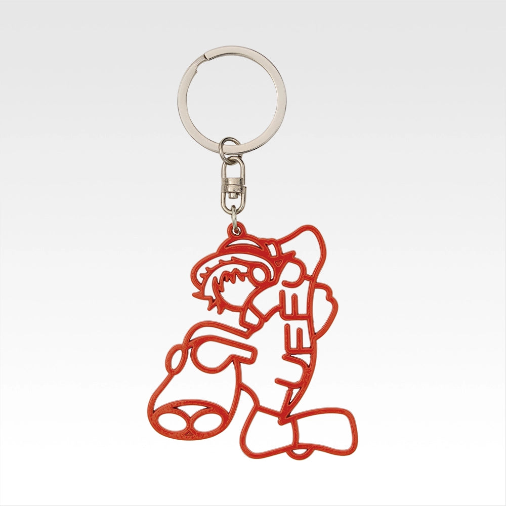 Ichiban Kuji One Piece Future Island Egghead Burst of Energy - H Prize Silhouette Keychain Complete Set of 4 Types