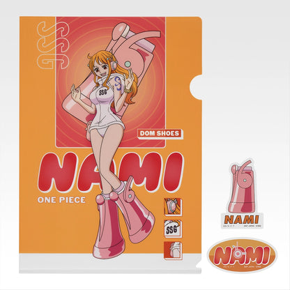 Ichiban Kuji One Piece Future Island Egghead Burst of Energy - K Prize Clear File & Sticker Complete Set of 13 Types