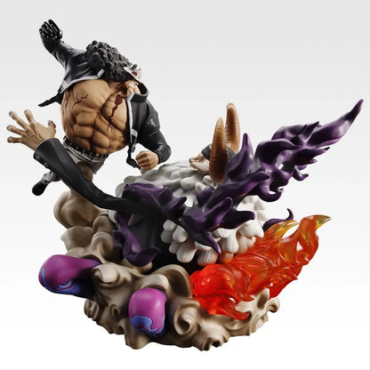 Ichiban Kuji One Piece Future Island Egghead Burst of Energy - Last One Prize Bartholomew Kuma vs. Jaygarcia Saturn Revible Moment Figure