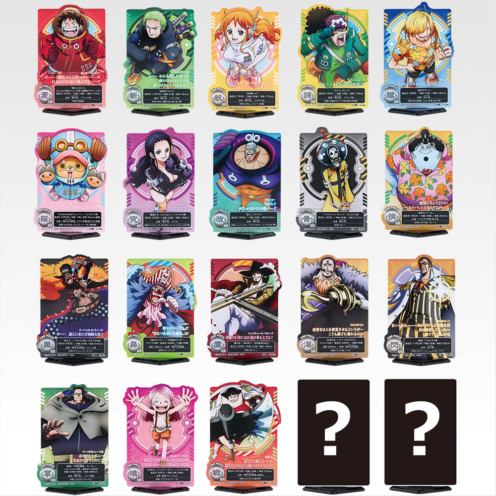 Ichiban Kuji One Piece Future Island Egghead My Feelings for You - G Prize Acllect Complete Set of 20 Types