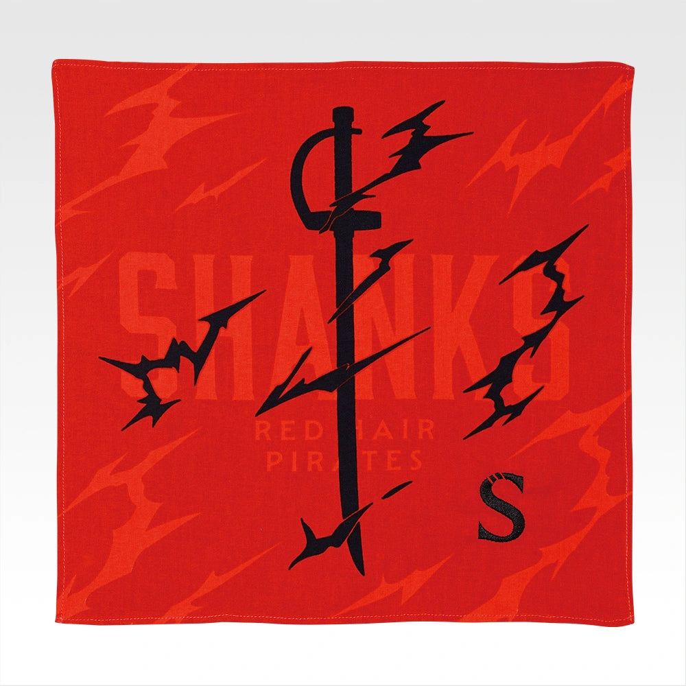 Ichiban Kuji One Piece Red Haired Pirates - G Prize Handkerchief Assortment Complete Set Of 5 Types