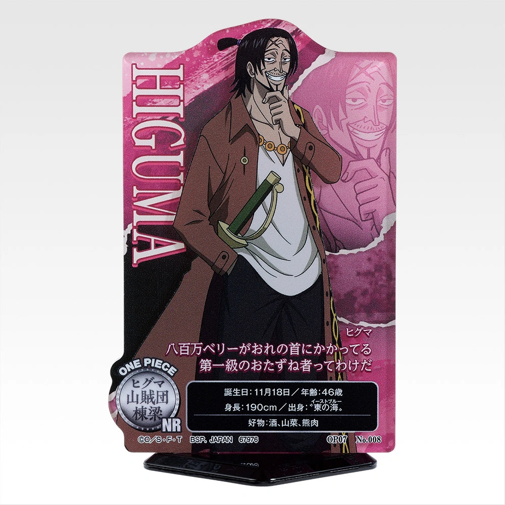 Ichiban Kuji One Piece Red Haired Pirates - H Prize ACLLECT Red-Haired Pirates (12 Types)