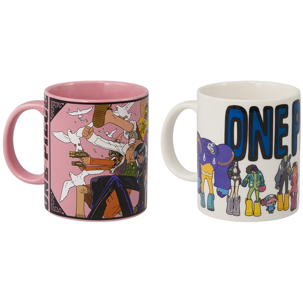 Ichiban Kuji One Piece TV Anime 25th Anniversary - The Road to Pirate King - E Prize : Anniversary Mug - Complete set : 2 types