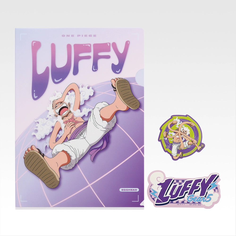 Ichiban Kuji One Piece The Future We Envision - I Prize Clear File & Sticker Complete Set of 10 Types