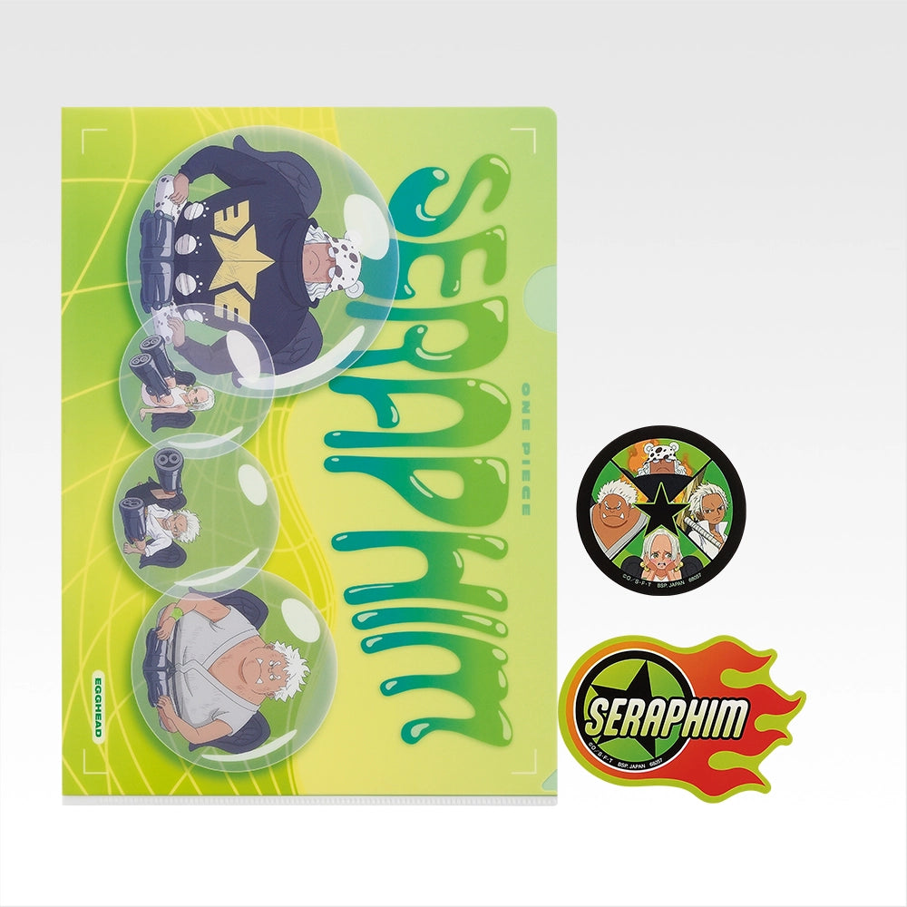 Ichiban Kuji One Piece The Future We Envision - I Prize Clear File & Sticker Complete Set of 10 Types