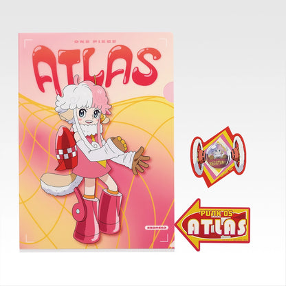 Ichiban Kuji One Piece The Future We Envision - I Prize Clear File & Sticker Complete Set of 10 Types