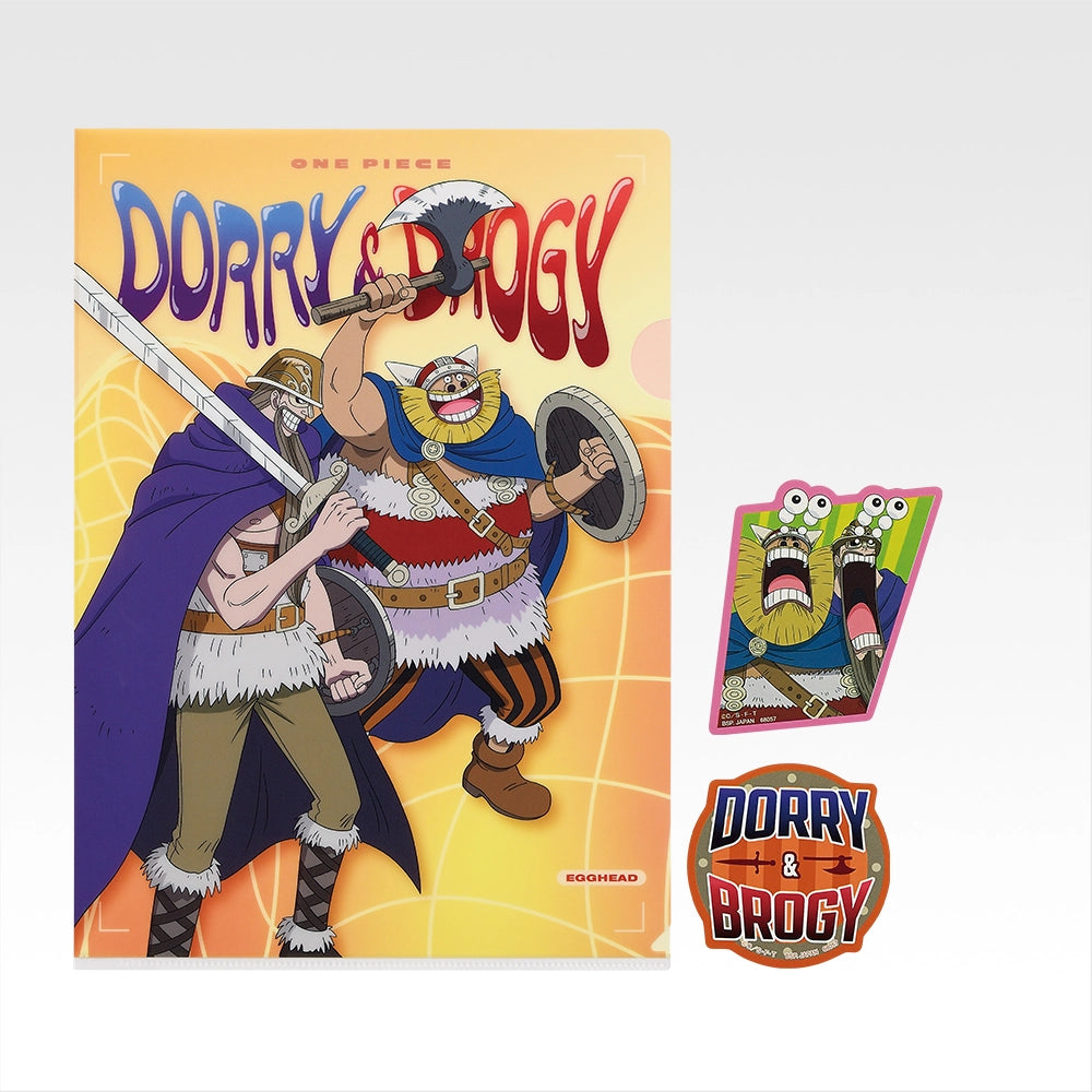 Ichiban Kuji One Piece The Future We Envision - I Prize Clear File & Sticker Complete Set of 10 Types