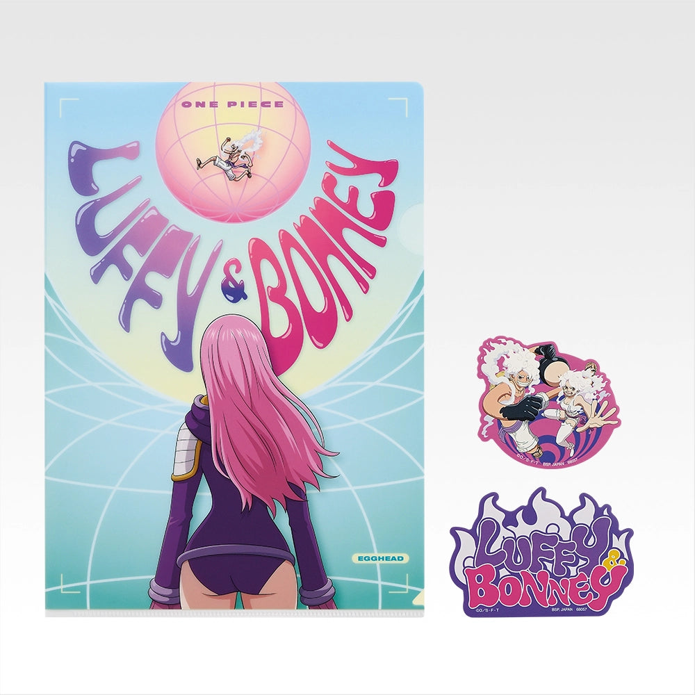 Ichiban Kuji One Piece The Future We Envision - I Prize Clear File & Sticker Complete Set of 10 Types