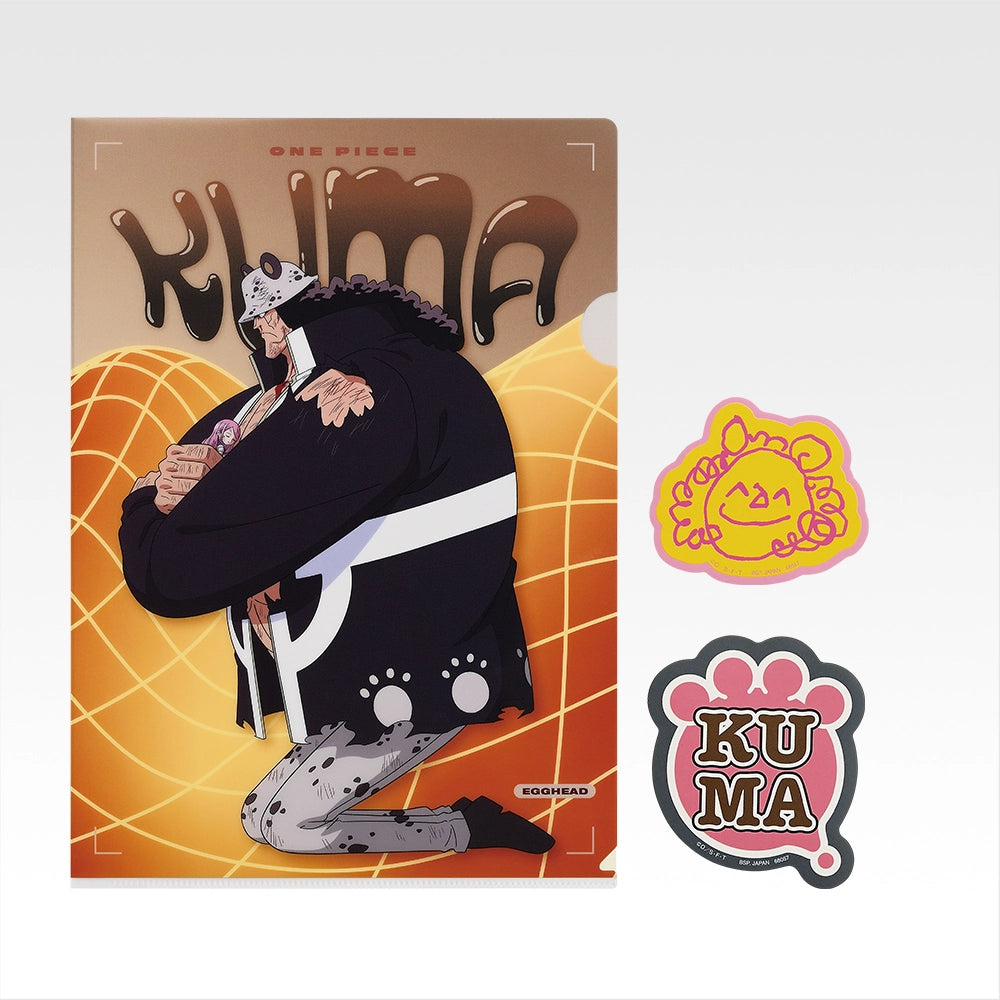 Ichiban Kuji One Piece The Future We Envision - I Prize Clear File & Sticker Complete Set of 10 Types