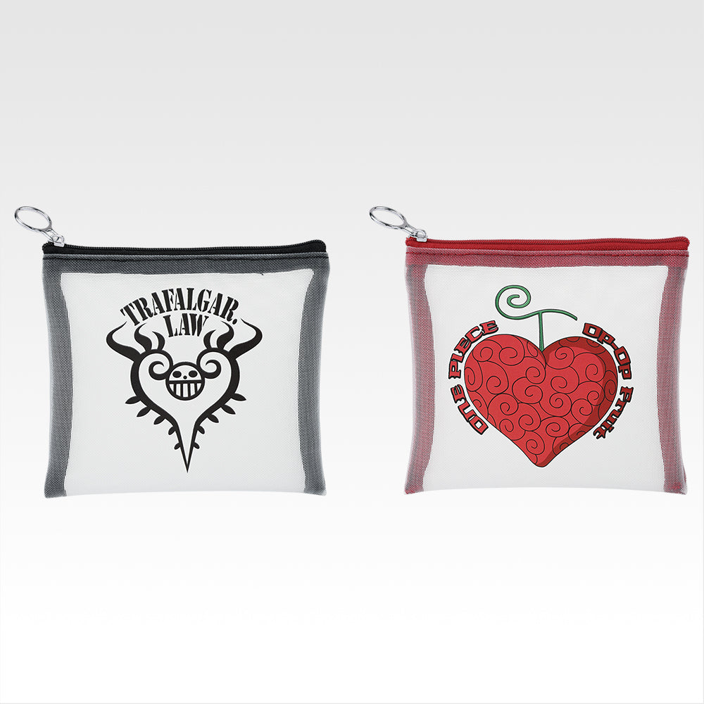 Ichiban Kuji One Piece The Unbreakable Law - G Prize Mesh Pouch Complete Set of 2 Types