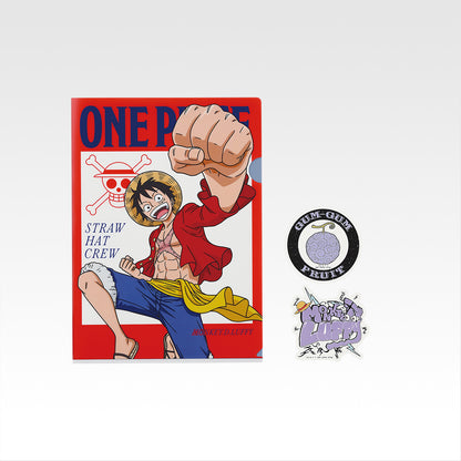 Ichiban Kuji One Piece The Unbreakable Law - J Prize Clear File and Sticker Complete Set of 10 Types