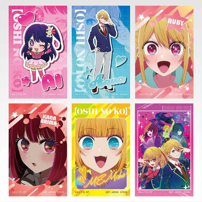 Ichiban Kuji Oshi no Ko Bouquet of Dreams - I Prize Hologram Stickers Set Complete Set of 10 Types