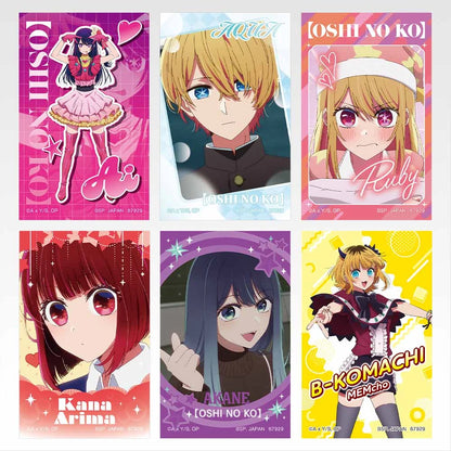 Ichiban Kuji Oshi no Ko Bouquet of Dreams - I Prize Hologram Stickers Set Complete Set of 10 Types