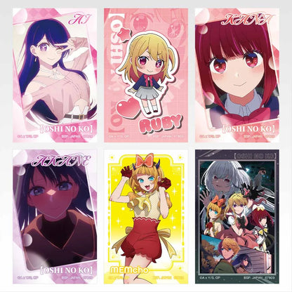 Ichiban Kuji Oshi no Ko Bouquet of Dreams - I Prize Hologram Stickers Set Complete Set of 10 Types