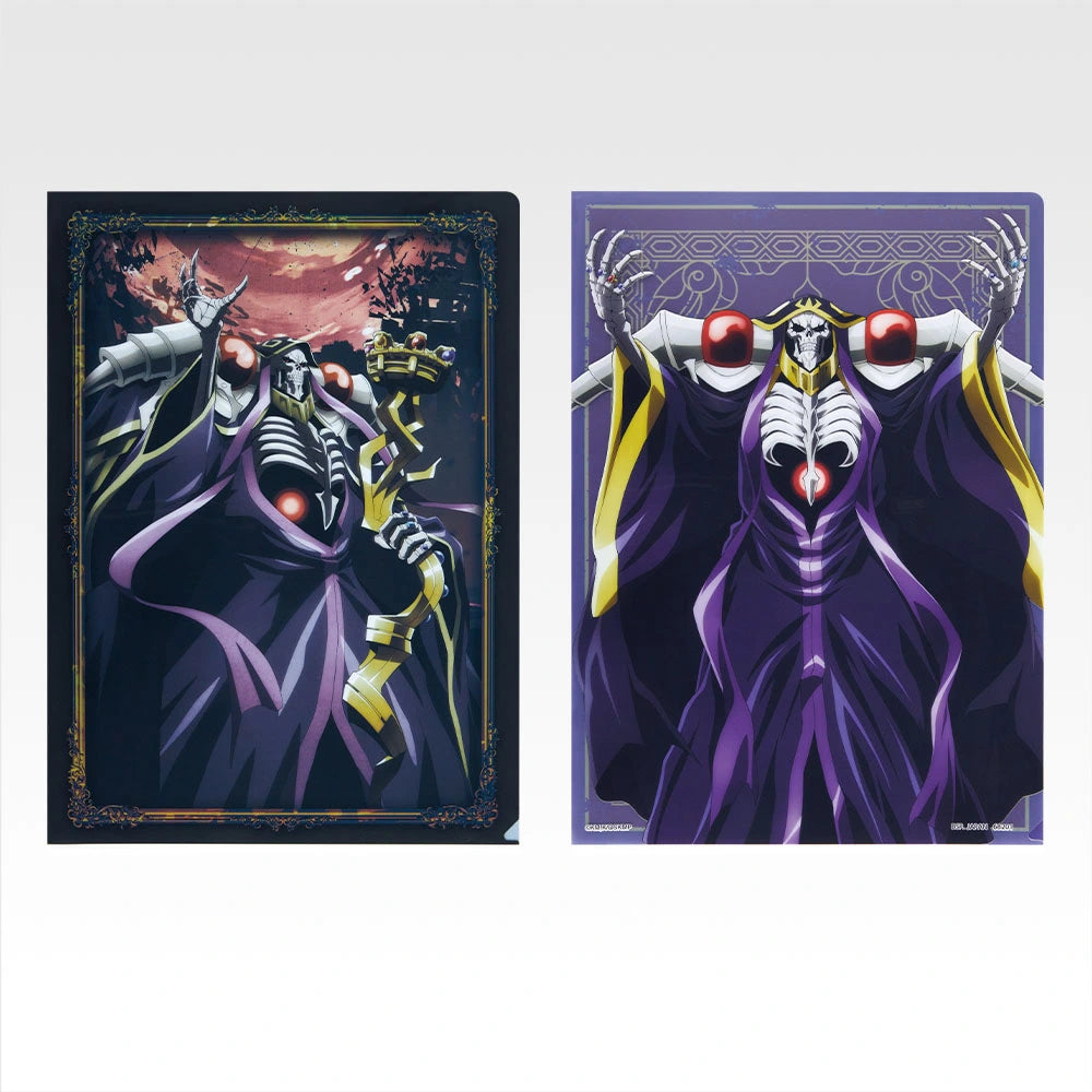 Ichiban Kuji Overlord - G Prize Clear File Complete Set of 8 Types