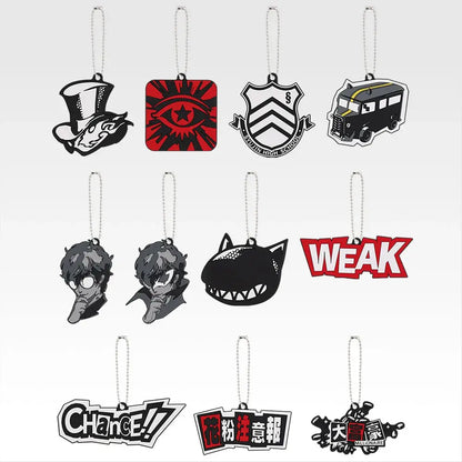 Ichiban Kuji Persona 5 Royal - G Prize Rubber Straps Complete Set of 11 Types