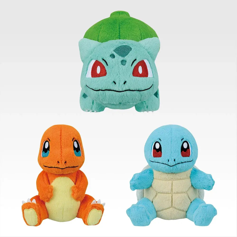 Ichiban Kuji Pokemon 30th Anniversary Vol. 1 - C Prize Kanto Region's Three Departing Pokémon Plush Toys (3 Types)