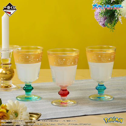 Ichiban Kuji Pokemon 30th Anniversary Vol. 1 - G Prize 30th Anniversary Glass Complete Set of 3 Types